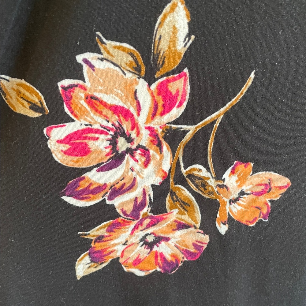 Nine Britton Black Floral Maxi Dress - Picture 4 of 5